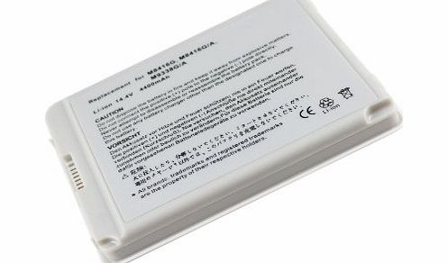 GOLDEN DRAGON [14.4V, 4400mAh, Li-ion] Replacement Laptop/Notebook/Computer Battery for APPLE iBook G4 14-inch: M9628, M9628*/a, M9628ch/a, M9628f/a, M9628j/a, M9628ll/a, M9628x/a, M9628zh/a